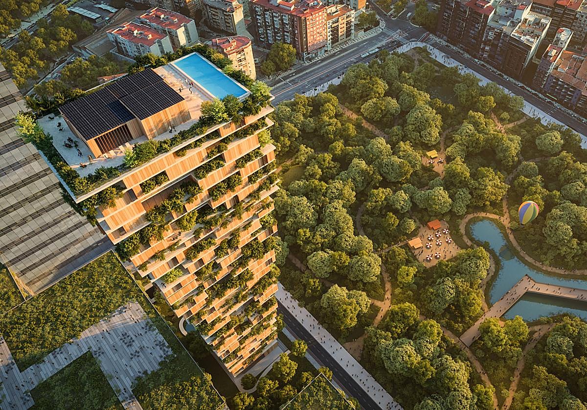 Urbania comprará los terrenos para las torres de Repsol este es el